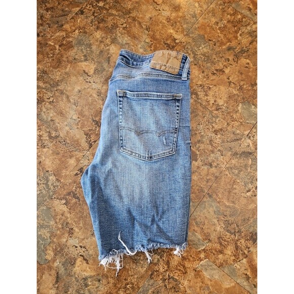 American Eagle Cut Offs Mens 34 Next Level Air flex‎ Stretch Distressed (708) - Picture 2 of 10